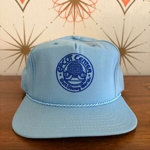 Vtg 1982 Epcot Center Walt Disney World Hat New Era Pro Model Snapback Cap RARE
